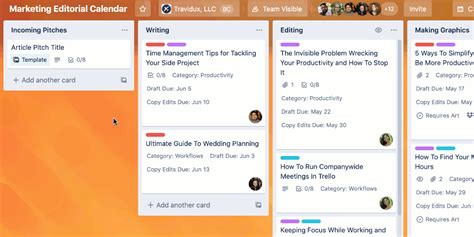 Trello Card Template