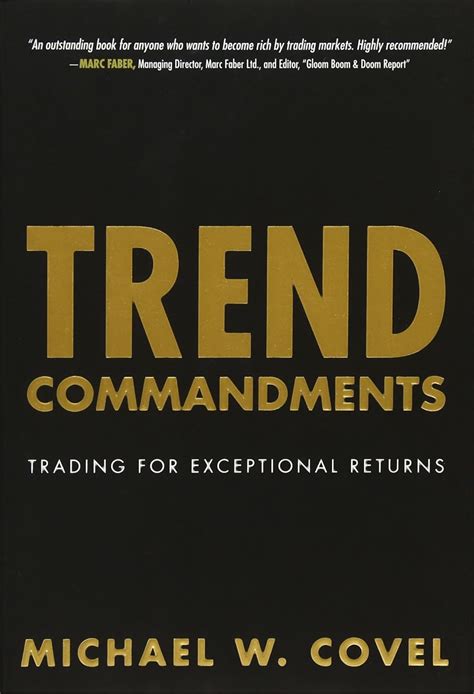 Trend Commandments Trading for Exceptional Returns PDF