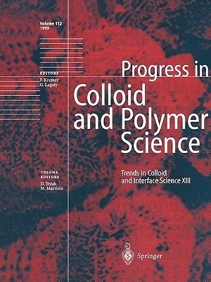Trends in Colloid and Interface Science XIII 1st Edition Epub