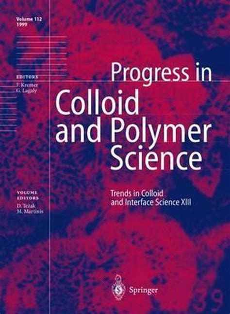 Trends in Colloid and Interface Science XIII Reprint Epub