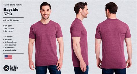 Tri Blend Shirts: A Soft, Comfortable, and Versatile Wardrobe Staple