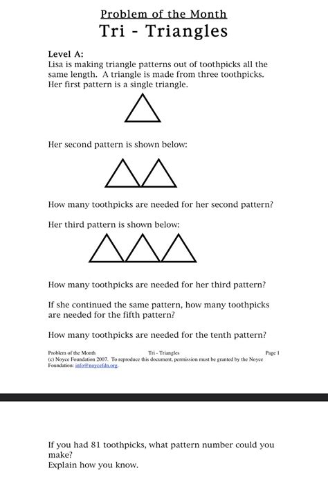 Tri Triangles Problem Of The Month Solution Epub