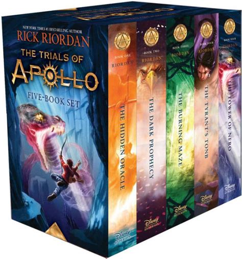 Trials of Apollo Box Set: A Journey of Triumph and Redemption through Greek Mythology