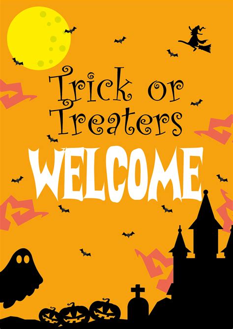 Trick Or Treat Printable
