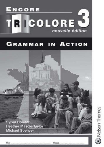 Tricolore 3 Grammar In Action Answers Kindle Editon