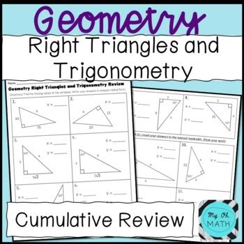 Trigonometry Answers Cumulative Review Doc