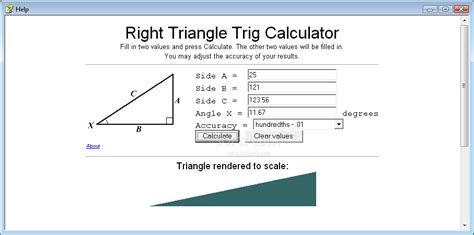 Trigonometry Calculator Triangle Solutions Doc