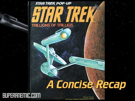 Trillions of Trilligs Star Trek Pop Up Kindle Editon