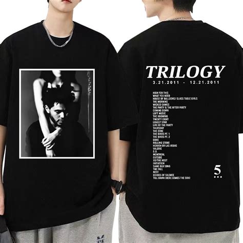 Trilogy Shirt: The Weeknd's Iconic Merch