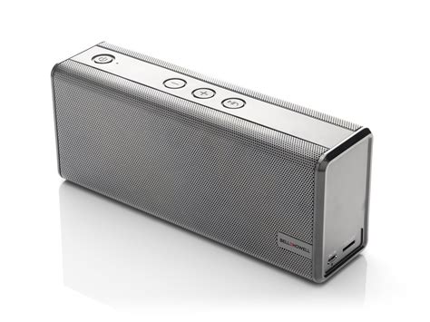 Triple Designs Bluetooth Speaker Silver Reader