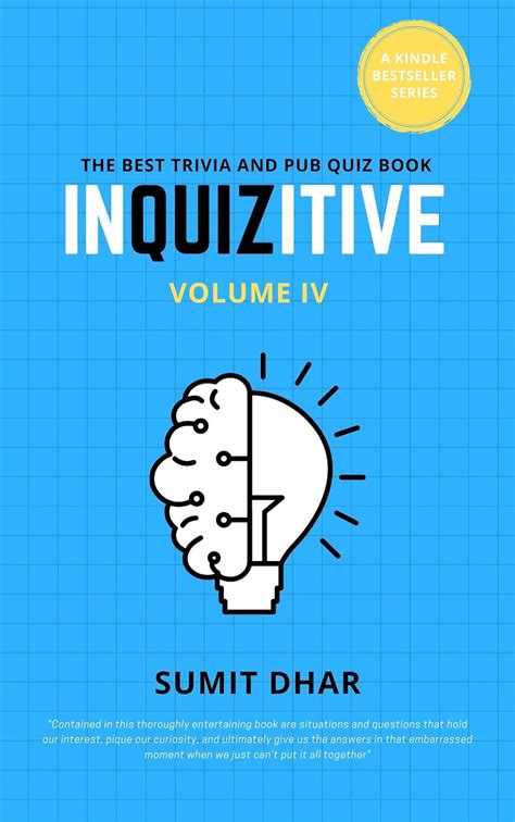 Trivia Quiz and Pub Quiz Book InQUIZitive 4 Book Series Doc
