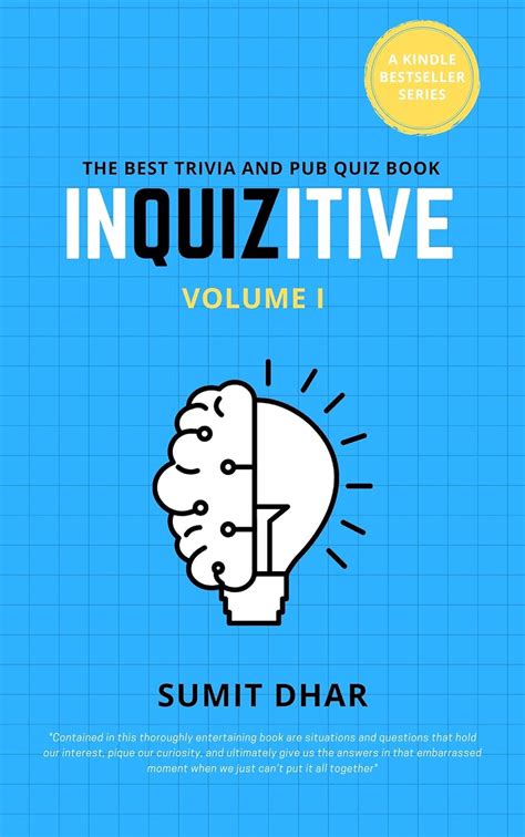 Trivia Quiz and Pub Quiz Book InQUIZitive Volume I Doc