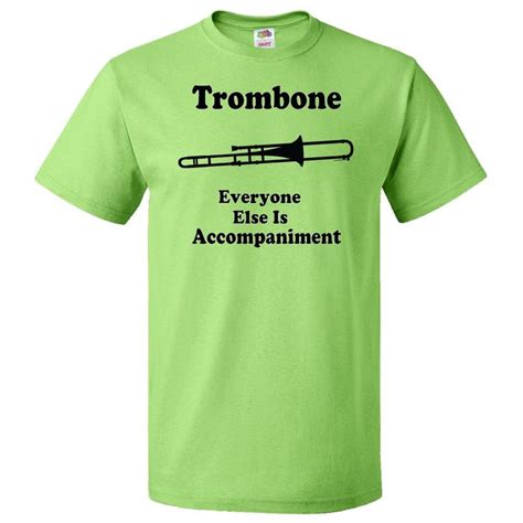 Trombone T-Shirts: A Must-Have for Music Enthusiasts