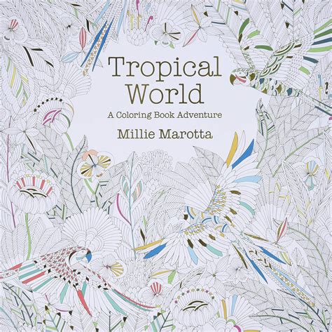 Tropical World A Coloring Book Adventure A Millie Marotta Adult Coloring Book