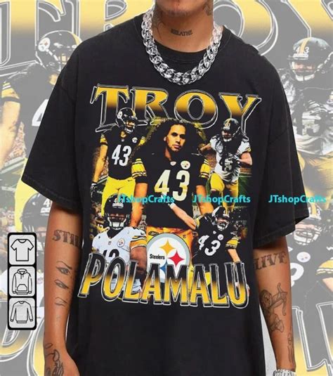 Troy Polamalu T-shirt: A True Fan Favourite