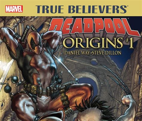 True Believers Deadpool Origins 1 True Believers Deadpool 2016 Reader