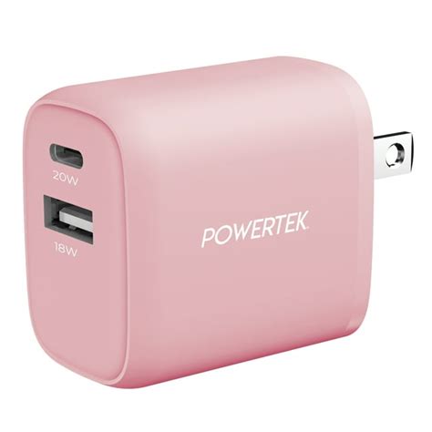 True Tech Dual Charger Pink Reader