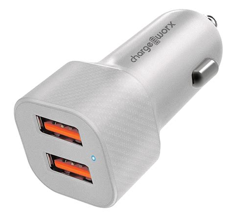 True Tech Dual Charger Silver Doc