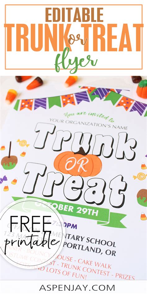 Trunk Or Treat Template