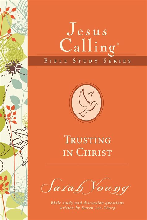 Trusting in Christ Jesus Calling Bible Studies Doc