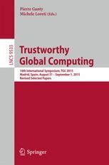 Trustworthy Global Computing International Symposium Epub