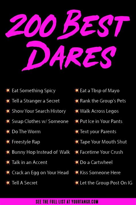 Truth or Dare: