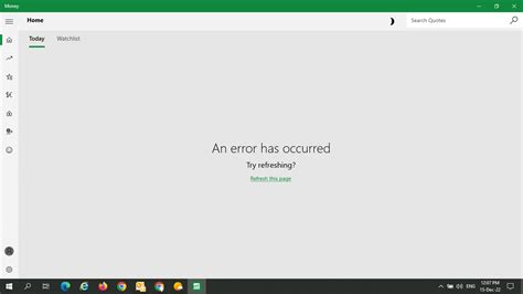 Try refreshing the page.