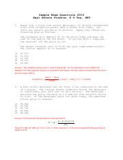 Tse Sample Questions And Answers Doc