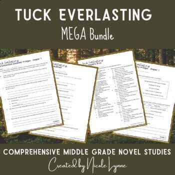 Tuck Everlasting Answer To Packet Questions Kindle Editon