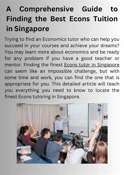 Tuition Centre Singapore Hiring: A Comprehensive Guide