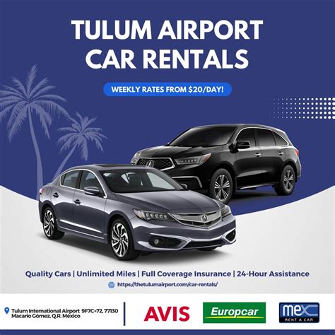 Tulum Airport Car Rental: A Comprehensive Guide to Exploring the Riviera Maya