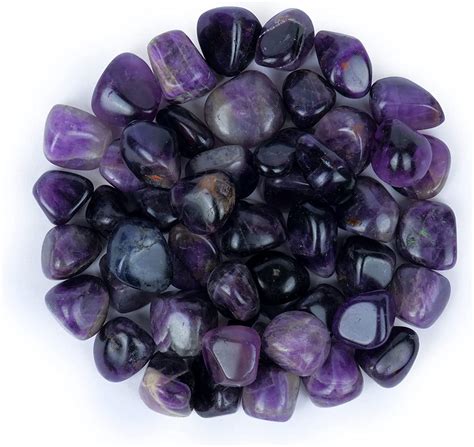 Tumbled Amethyst: A Stone of Serenity and Joy