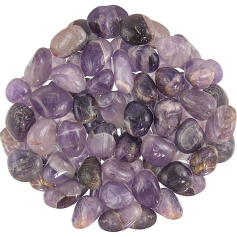 Tumbled Amethyst: A Stone of Serenity and Transformation