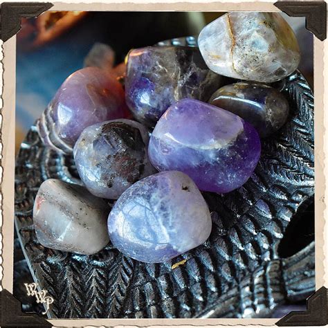 Tumbled Amethyst: A Stone of Spiritual Growth and Self-Discovery