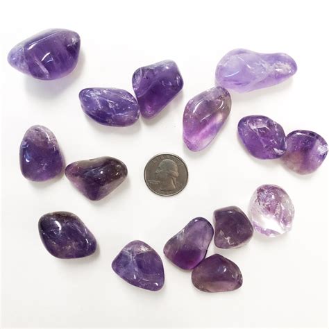 Tumbled Amethyst: A Stone of Tranquility and Transformation