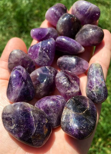 Tumbled Amethyst: Uncover the Mystical Allure of the Healing Stone