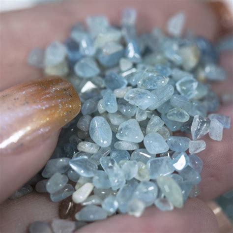 Tumbled Aquamarine: Unveiling the Serenity and Empowerment Within