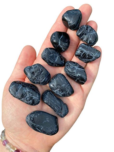 Tumbled Black Tourmaline: A Journey into Darkness and Protection