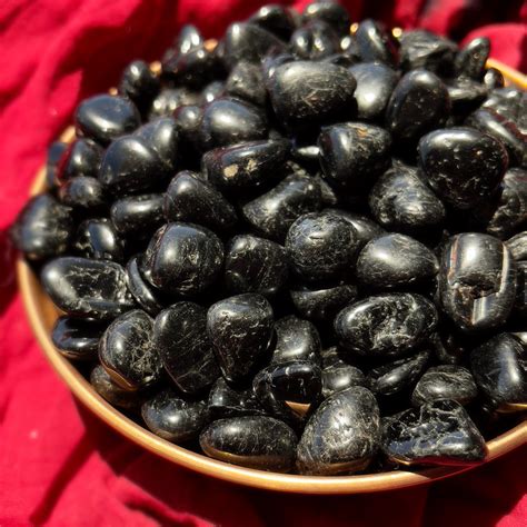 Tumbled Black Tourmaline: Nature's Powerful Protector