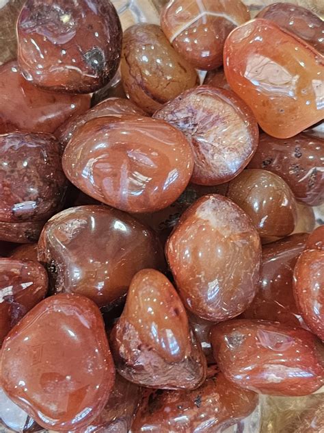 Tumbled Carnelian: A Stone for Vitality, Confidence, and Protection