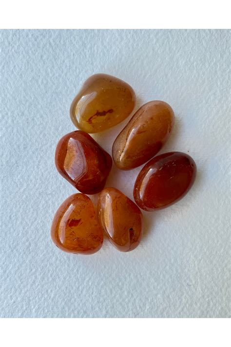 Tumbled Carnelian: A Stone of Vitality and Empowerment