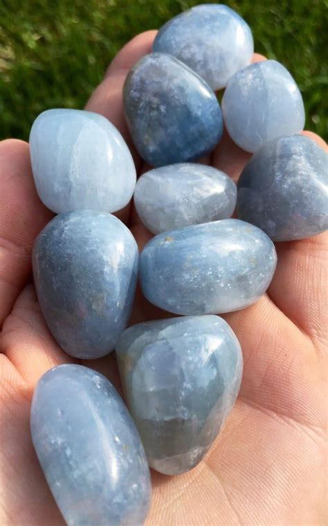 Tumbled Celestite: The Celestial Stone That Heals and Inspires