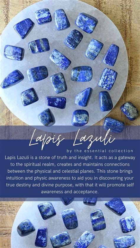 Tumbled Lapis: A Guide to Its Properties, Benefits, and Uses