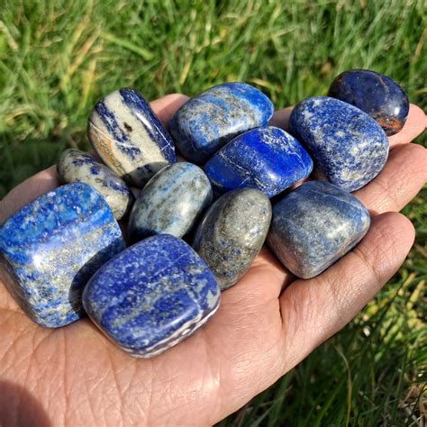 Tumbled Lapis: A Stone of Wisdom, Spirituality, and Self-Expression