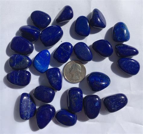 Tumbled Lapis for Healing and Well-being