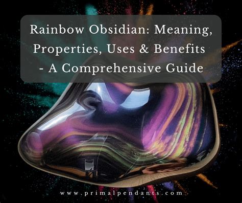 Tumbled Obsidian: A Comprehensive Guide to Its Uses, Benefits, and Unique Properties