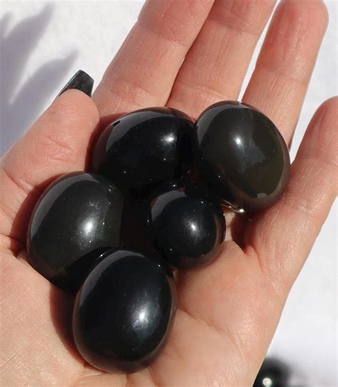 Tumbled Obsidian: A Stone of Protection, Grounding, and Transformation