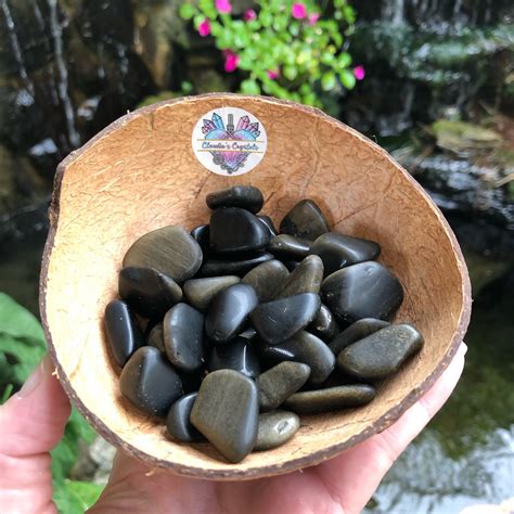 Tumbled Obsidian: A Stone of Protection and Personal Growth