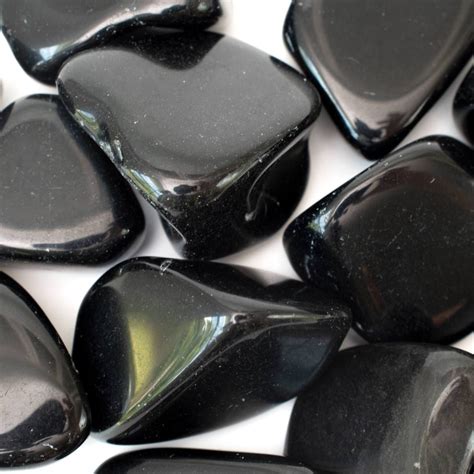 Tumbled Obsidian: The Eerie Black Glass of Empowerment and Self-Awareness