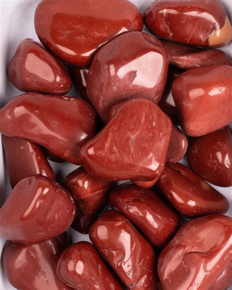 Tumbled Red Jasper: A Holistic Gemstone for Grounding, Vitality, and Empowerment